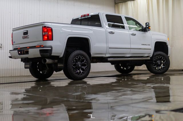 2015 GMC Sierra 2500 4x4 Crew Cab Denali HD Leather Roof Nav 6" Lift Red Deer AB