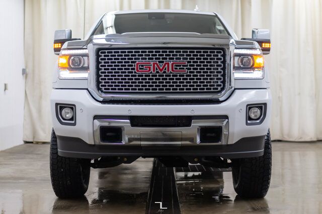 2015 GMC Sierra 2500 4x4 Crew Cab Denali HD Leather Roof Nav 6" Lift Red Deer AB