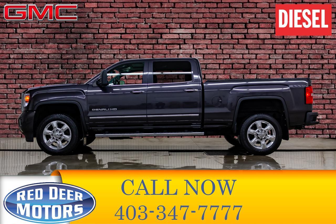 2015 GMC Sierra 2500HD 4x4 Crew Cab Denali Diesel Leather Roof Nav