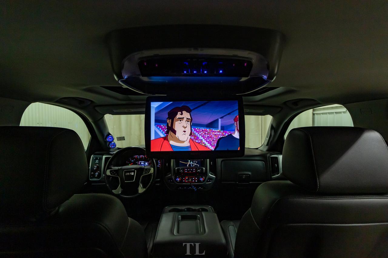 2015 GMC Sierra 2500HD 4x4 Crew Cab SLT Diesel Lift Leather Roof Nav Red Deer AB