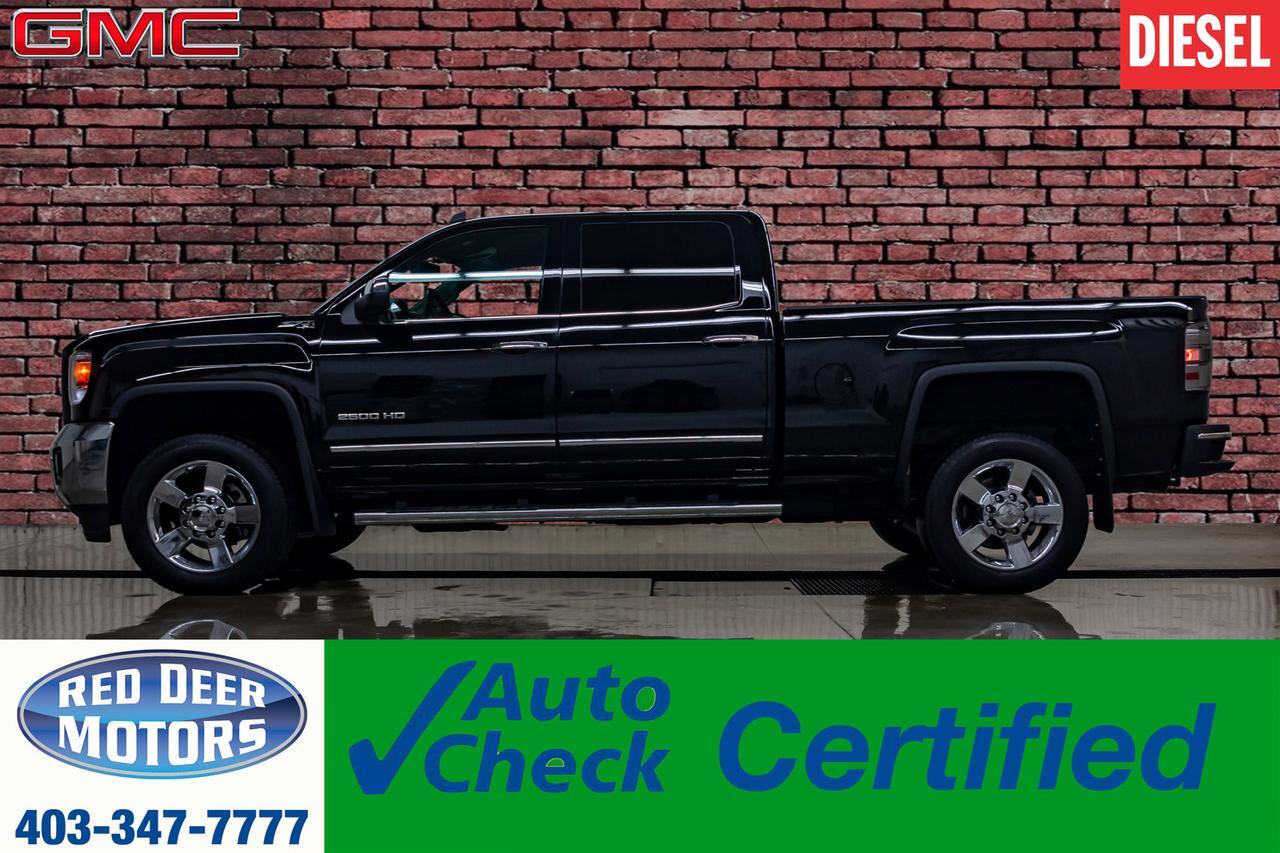 2015 GMC Sierra 2500HD 4x4 Crew Cab SLT Z71 Diesel Leather Nav