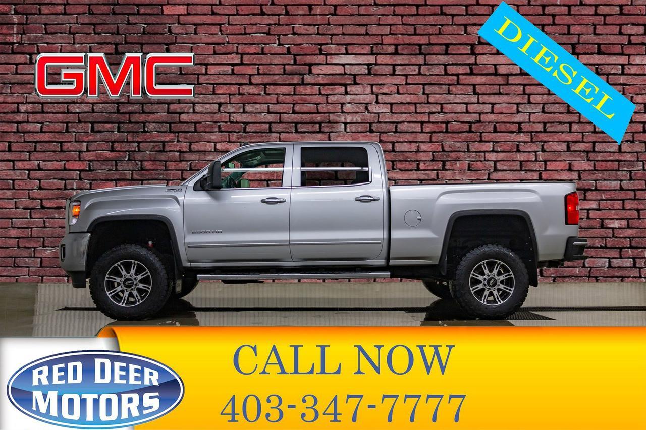 2015 GMC Sierra 2500HD 4x4 Crew Cab SLT Z71 Diesel Leather Roof Nav