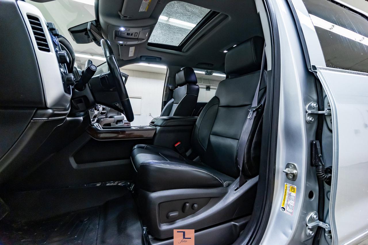 2015 GMC Sierra 2500HD 4x4 Crew Cab SLT Z71 Leather Roof Nav BCam Red Deer AB