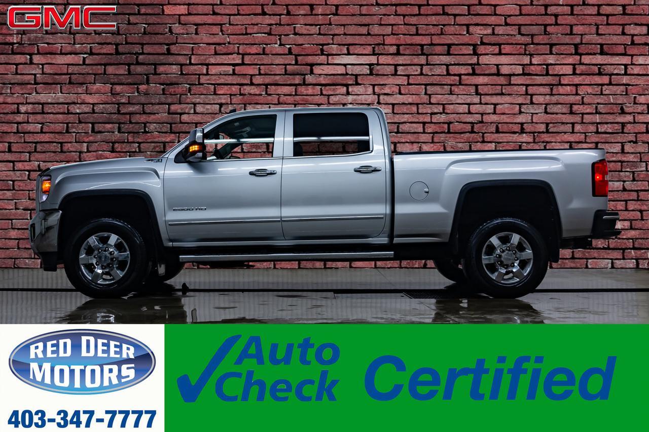 2015 GMC Sierra 2500HD 4x4 Crew Cab SLT Z71 Leather Roof Nav BCam