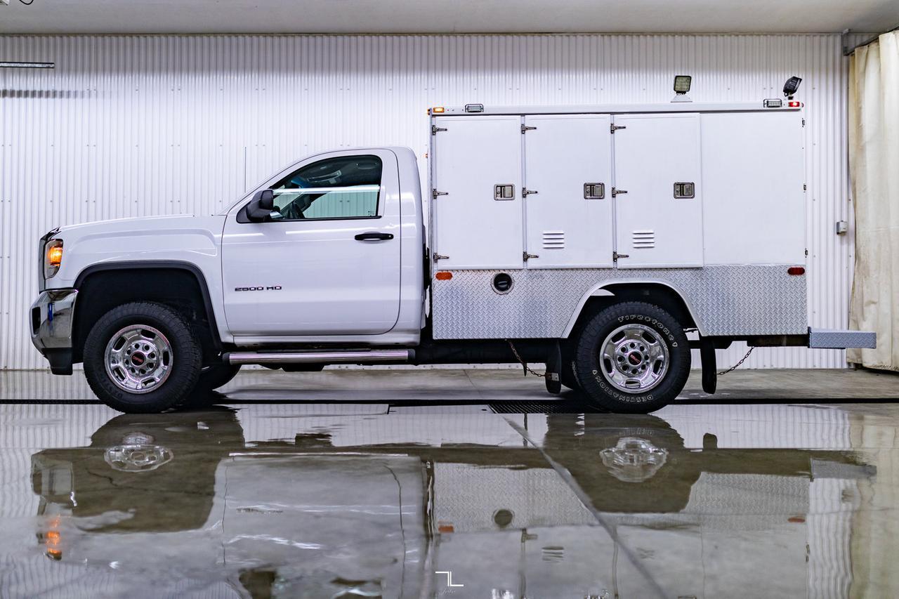 2015 GMC Sierra 2500HD 4x4 Reg Cab Mechanics Box Red Deer AB