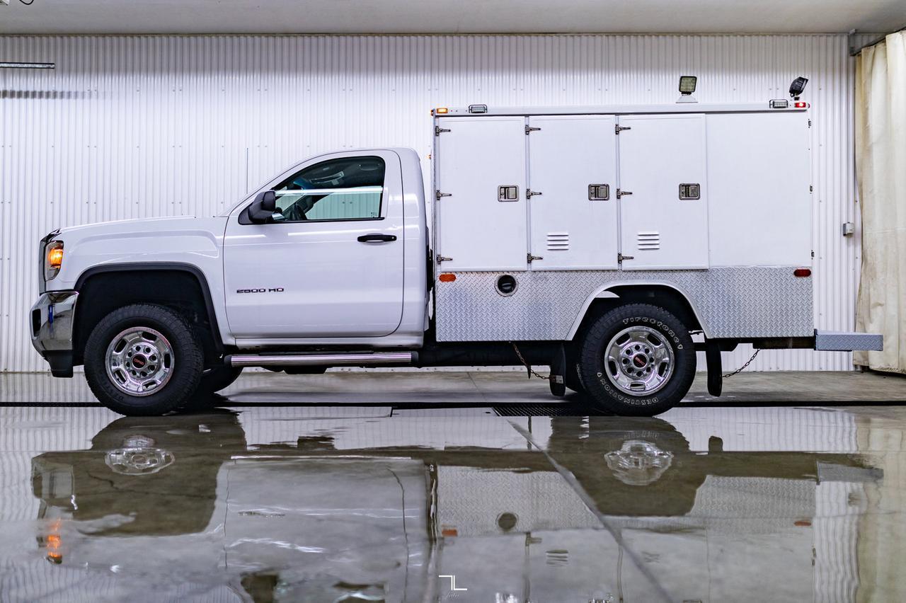 2015 GMC Sierra 2500HD 4x4 Reg Cab Mechanics Box Red Deer AB