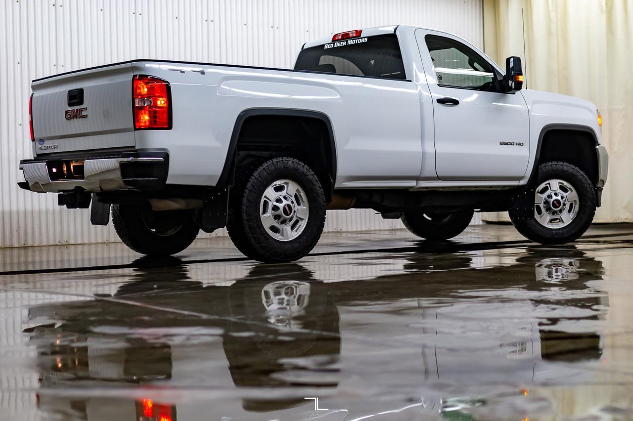2015 GMC Sierra 2500HD 4x4 Reg Cab WT Longbox Red Deer AB