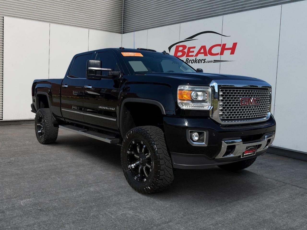2015 GMC Sierra 2500HD Denali, BLUETOOTH, UNIVERSAL GARAGE DOOR OPENER, SUNROOF, RUNNING BOARDS, POWERED SLIDING REAR WINDOW, BACKUP CAMERA, TOW PACKAGE, HEATED STEERING WHEEL, HEATED AND VENTILATED FRONT SEATS, TRUCKS THIS CLEAN DONT LAST LONG COME AND TEST DRIVE THIS DEN Norfolk VA