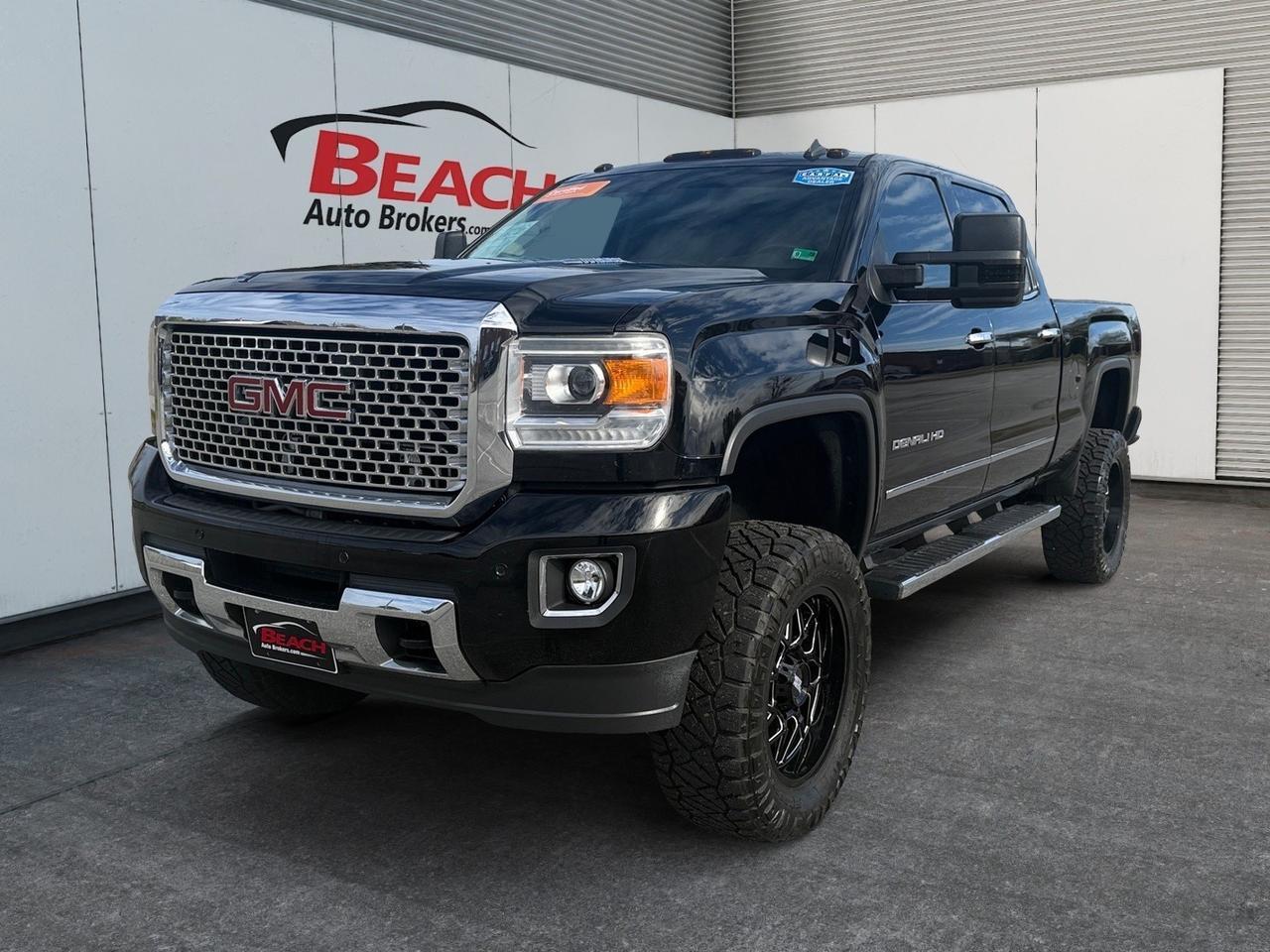 2015 GMC Sierra 2500HD Denali, BLUETOOTH, UNIVERSAL GARAGE DOOR OPENER, SUNROOF, RUNNING BOARDS, POWERED SLIDING REAR WINDOW, BACKUP CAMERA, TOW PACKAGE, HEATED STEERING WHEEL, HEATED AND VENTILATED FRONT SEATS, TRUCKS THIS CLEAN DONT LAST LONG COME AND TEST DRIVE THIS DEN