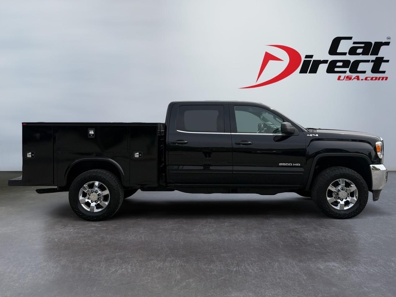 2015 GMC Sierra 2500HD SLE, KNAPHEIDE WORK UTILITY BED, EXTERNAL CARGO COMPARTMENTS, TOW PACKAGE WITH HITCH, BACKUP CAMERA, REMOTE START, NAVIGATION WITH APPLE CARPLAY/ANDROID AUTO, HEATED SEATS, LOW MILEAGE, ONLY 1 OWNER, CLEAN CARFAX, GET TO WORK IN THIS GMC! Virginia Beach VA