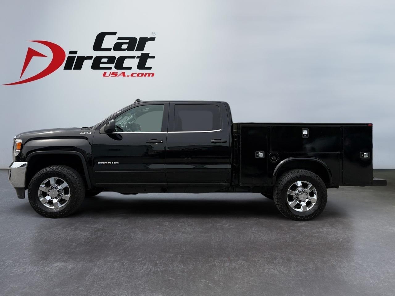 2015 GMC Sierra 2500HD SLE, KNAPHEIDE WORK UTILITY BED, EXTERNAL CARGO COMPARTMENTS, TOW PACKAGE WITH HITCH, BACKUP CAMERA, REMOTE START, NAVIGATION WITH APPLE CARPLAY/ANDROID AUTO, HEATED SEATS, LOW MILEAGE, ONLY 1 OWNER, CLEAN CARFAX, GET TO WORK IN THIS GMC! Virginia Beach VA