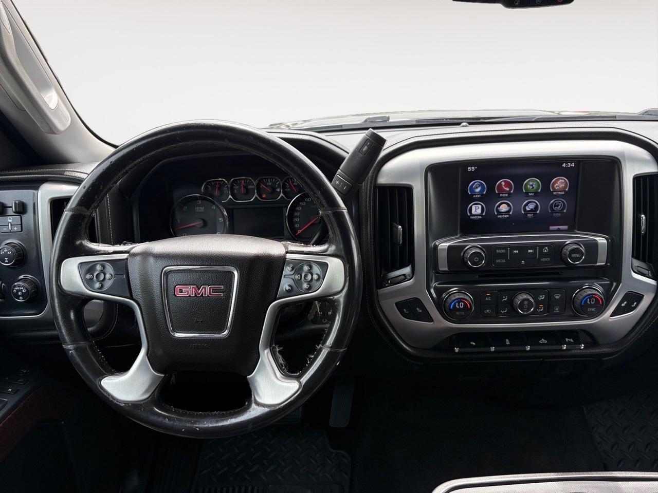 2015 GMC Sierra 2500HD SLE, KNAPHEIDE WORK UTILITY BED, EXTERNAL CARGO COMPARTMENTS, TOW PACKAGE WITH HITCH, BACKUP CAMERA, REMOTE START, NAVIGATION WITH APPLE CARPLAY/ANDROID AUTO, HEATED SEATS, LOW MILEAGE, ONLY 1 OWNER, CLEAN CARFAX, GET TO WORK IN THIS GMC!