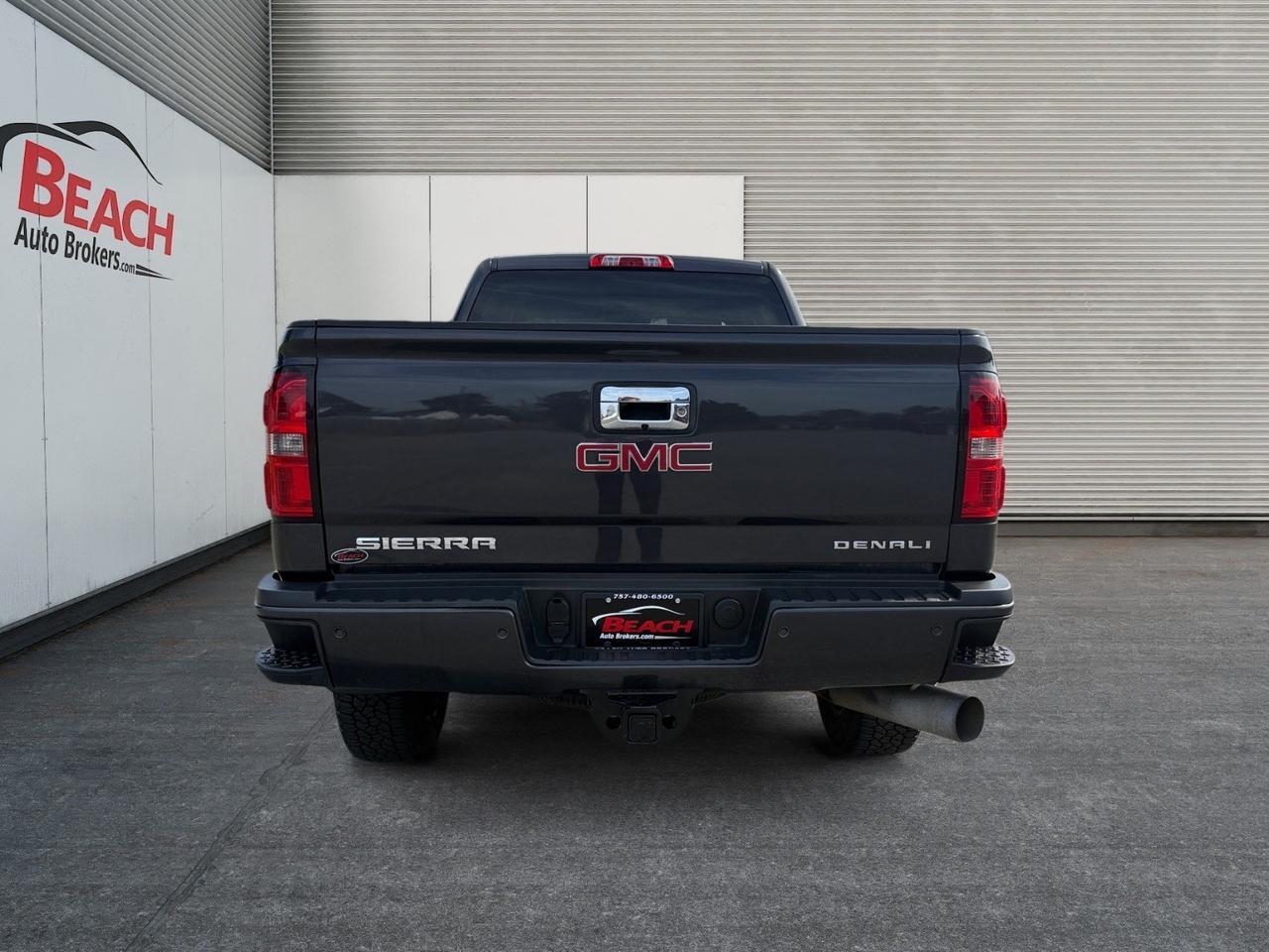 2015 GMC Sierra 2500HD available WiFi Denali, HEATED/VENTILATED SEATS, DVD ENTERTAINMENT, BOSE SPEAKERS, BLUETOOTH, UNIVERSAL GARAGE DOOR OPENER, WIFI, POWER MIRRORS, BED LINER, TOW PACKAGE, REMOTE KEYLESS ENTRY, RUNNING BOARDS, LOW MILES! Norfolk VA