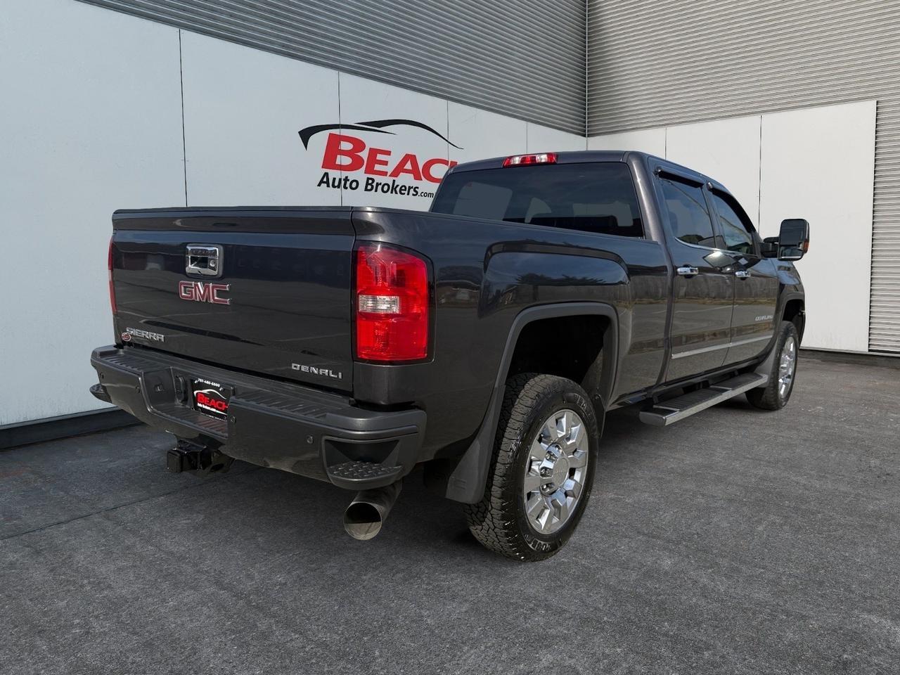 2015 GMC Sierra 2500HD available WiFi Denali, HEATED/VENTILATED SEATS, DVD ENTERTAINMENT, BOSE SPEAKERS, BLUETOOTH, UNIVERSAL GARAGE DOOR OPENER, WIFI, POWER MIRRORS, BED LINER, TOW PACKAGE, REMOTE KEYLESS ENTRY, RUNNING BOARDS, LOW MILES! Norfolk VA