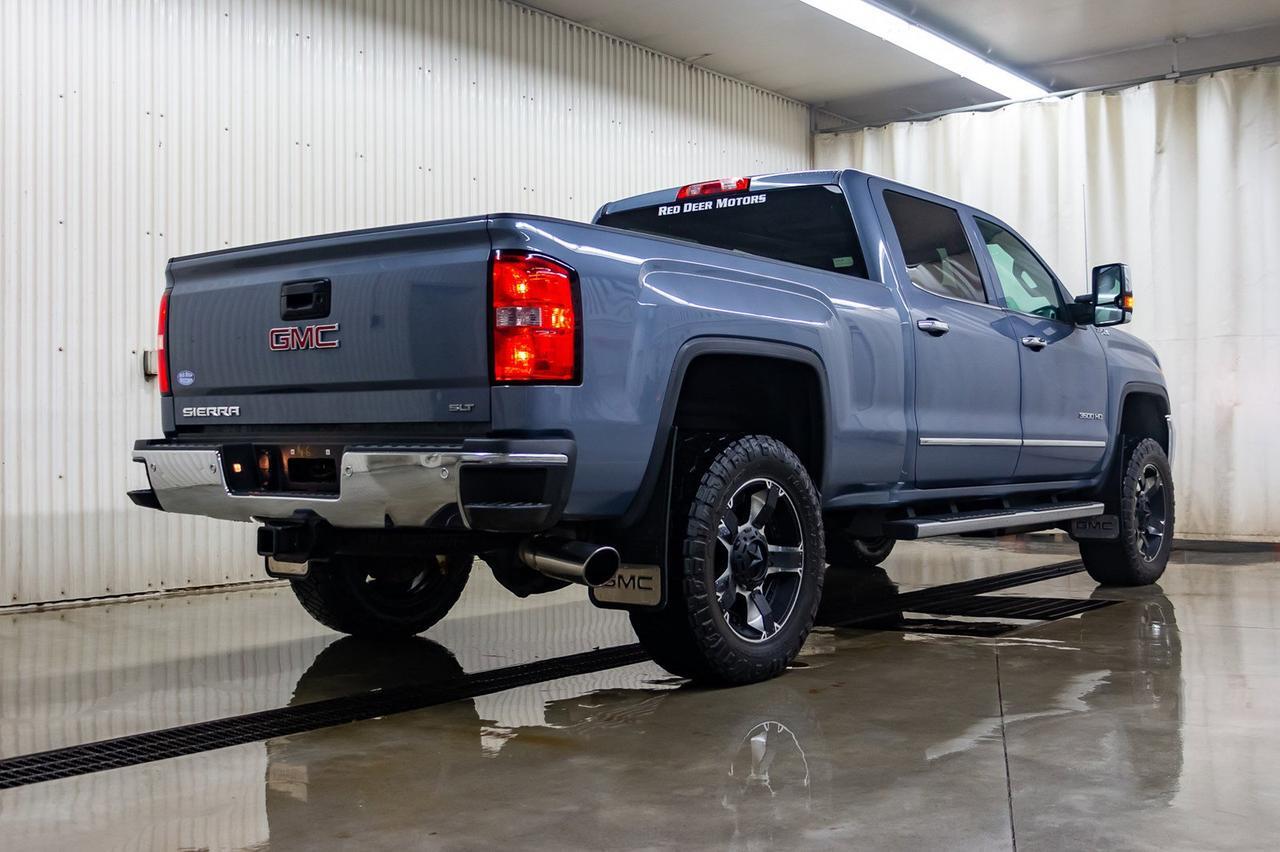 2015 GMC Sierra 3500HD 4x4 Crew Cab SLT Z71 Diesel DEF Delete Level Kit Red Deer AB