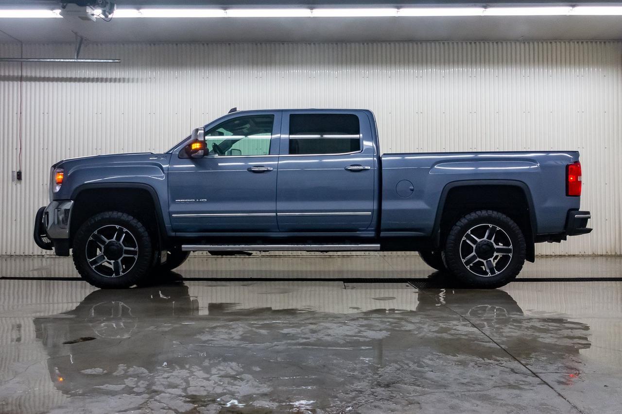 2015 GMC Sierra 3500HD 4x4 Crew Cab SLT Z71 Diesel DEF Delete Level Kit Red Deer AB