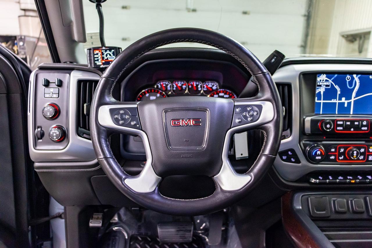 2015 GMC Sierra 3500HD 4x4 Crew Cab SLT Z71 Diesel DEF Delete Level Kit Red Deer AB