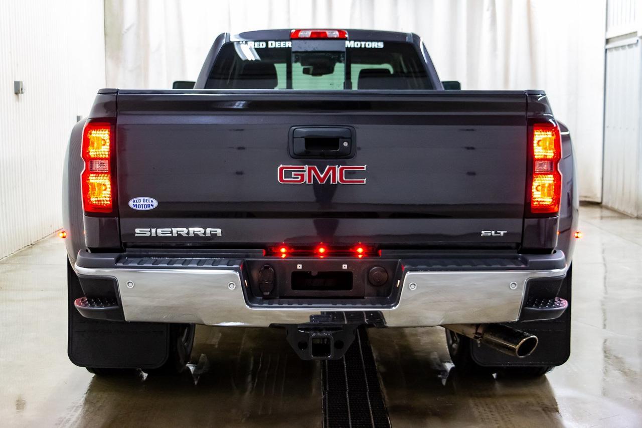 2015 GMC Sierra 3500HD 4x4 Double Cab SLT Dually Leather Nav Red Deer AB