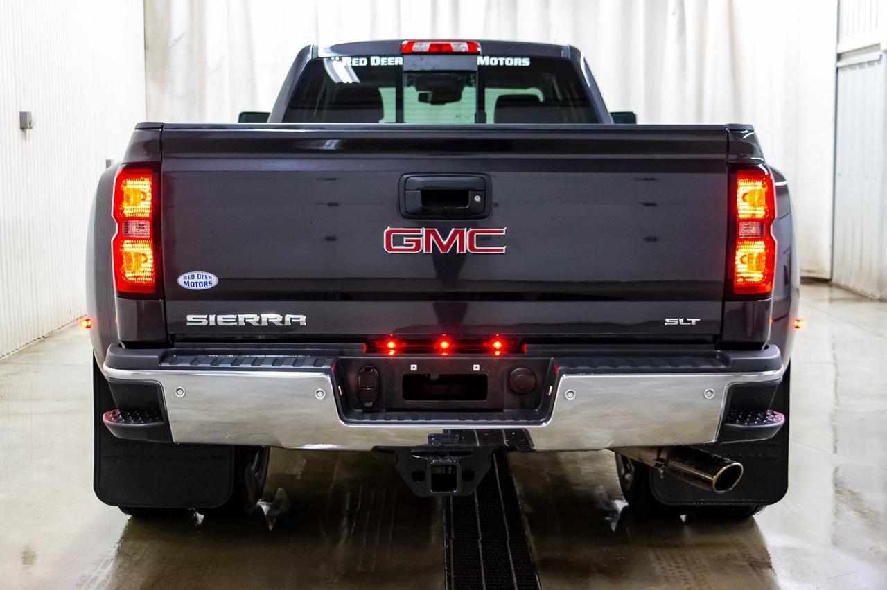 2015 GMC Sierra 3500HD 4x4 Double Cab SLT Dually Red Deer AB