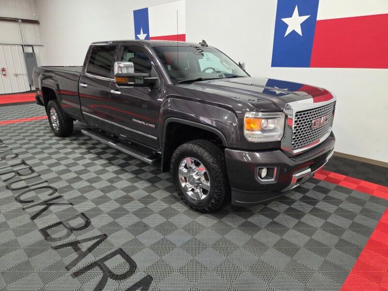 2015 GMC Sierra 3500HD Denali 4WD Long Bed 6.6L Duramax Diesel GPS FREE WARRANTY Arlington TX