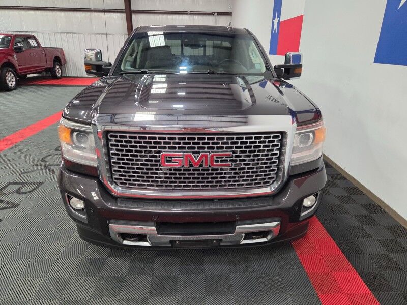 2015 GMC Sierra 3500HD Denali 4WD Long Bed 6.6L Duramax Diesel GPS FREE WARRANTY Arlington TX