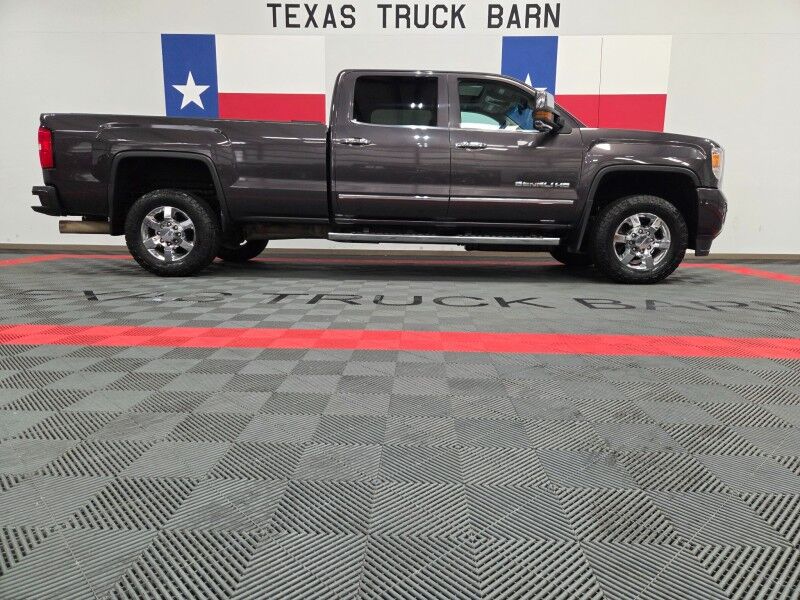 2015 GMC Sierra 3500HD Denali 4WD Long Bed 6.6L Duramax Diesel GPS FREE WARRANTY Arlington TX