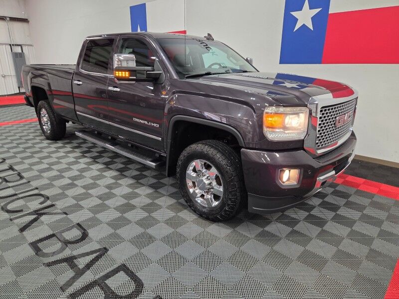 2015 GMC Sierra 3500HD Denali 4WD Long Bed 6.6L Duramax Diesel GPS FREE WARRANTY Arlington TX