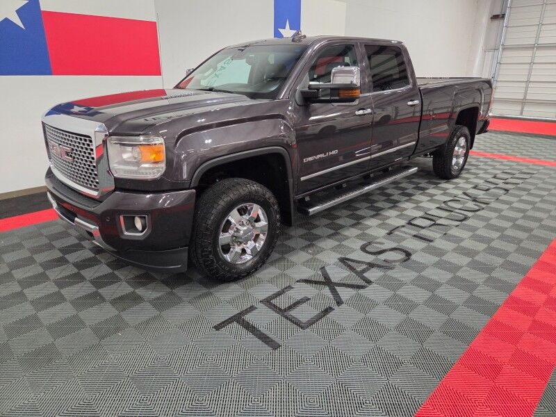 2015 GMC Sierra 3500HD Denali 4WD Long Bed 6.6L Duramax Diesel GPS FREE WARRANTY Arlington TX