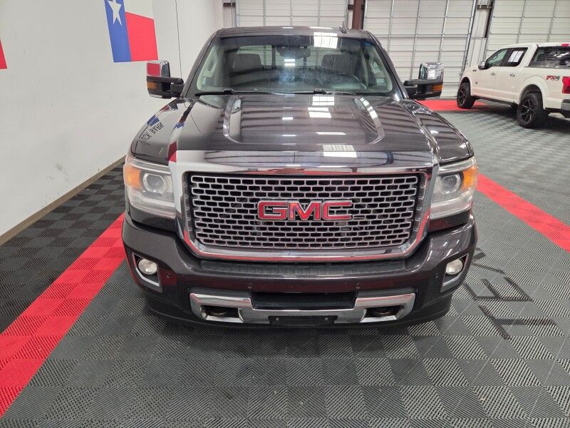 2015 GMC Sierra 3500HD Denali 4WD Long Bed 6.6L Duramax Diesel GPS FREE WARRANTY Arlington TX