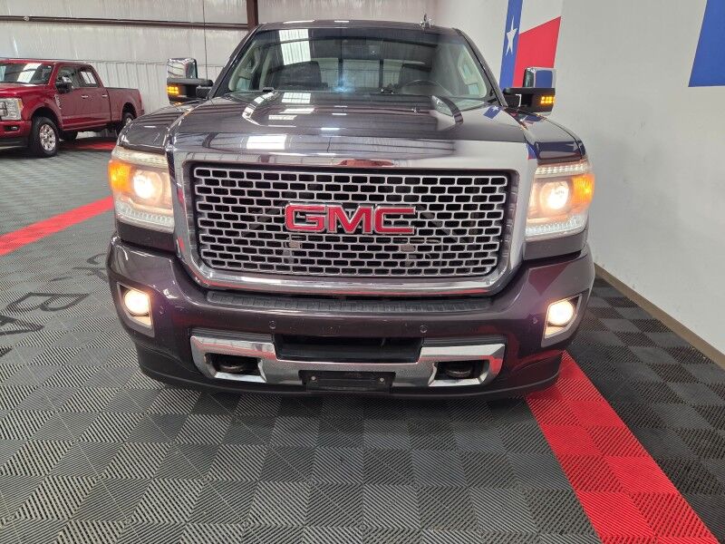 2015 GMC Sierra 3500HD Denali 4WD Long Bed 6.6L Duramax Diesel GPS FREE WARRANTY Arlington TX