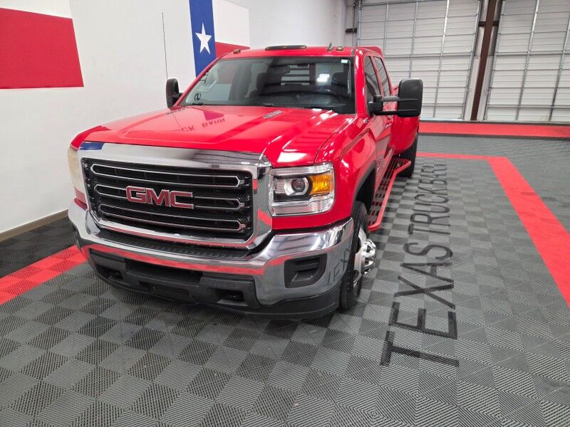 2015 GMC Sierra 3500HD SLE 4WD Dually 6.6L Duramax Diesel Alcoa Wheels FREE WARRANTY Arlington TX