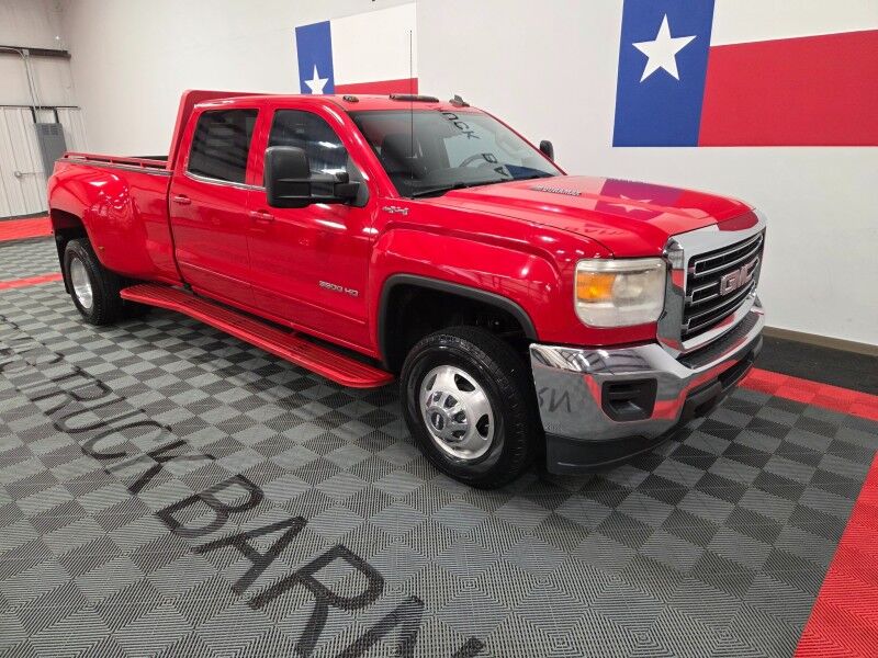2015 GMC Sierra 3500HD SLE 4WD Dually 6.6L Duramax Diesel Alcoa Wheels FREE WARRANTY Arlington TX