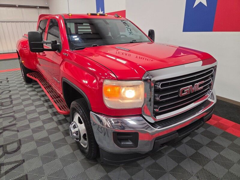 2015 GMC Sierra 3500HD SLE 4WD Dually 6.6L Duramax Diesel Alcoa Wheels FREE WARRANTY Arlington TX