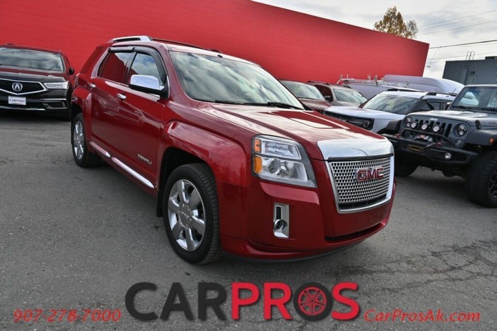 2015 GMC Terrain Denali - AWD - 3.6L V6 - Auto Start - Power & Heated Leather Seats - Pioneer Speakers - Navigation - Sunroof - Lane Departure & Blind Spot Alert - Bluetooth - Back Up Camera - Keyless Entry - Power Liftgate - Rear Park Assist - Tow Pkg Anchorage AK