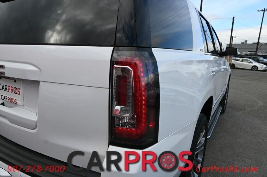 2015 GMC Yukon SLT - 5.3L V8 - 4X4 - Heated & Cooled Leather Seats - Heated Steering Wheel - 2nd Row Heated Bucket Seats - 3rd Row Seating - Navigation - Bluetooth - Sunroof - Tow Package Anchorage AK