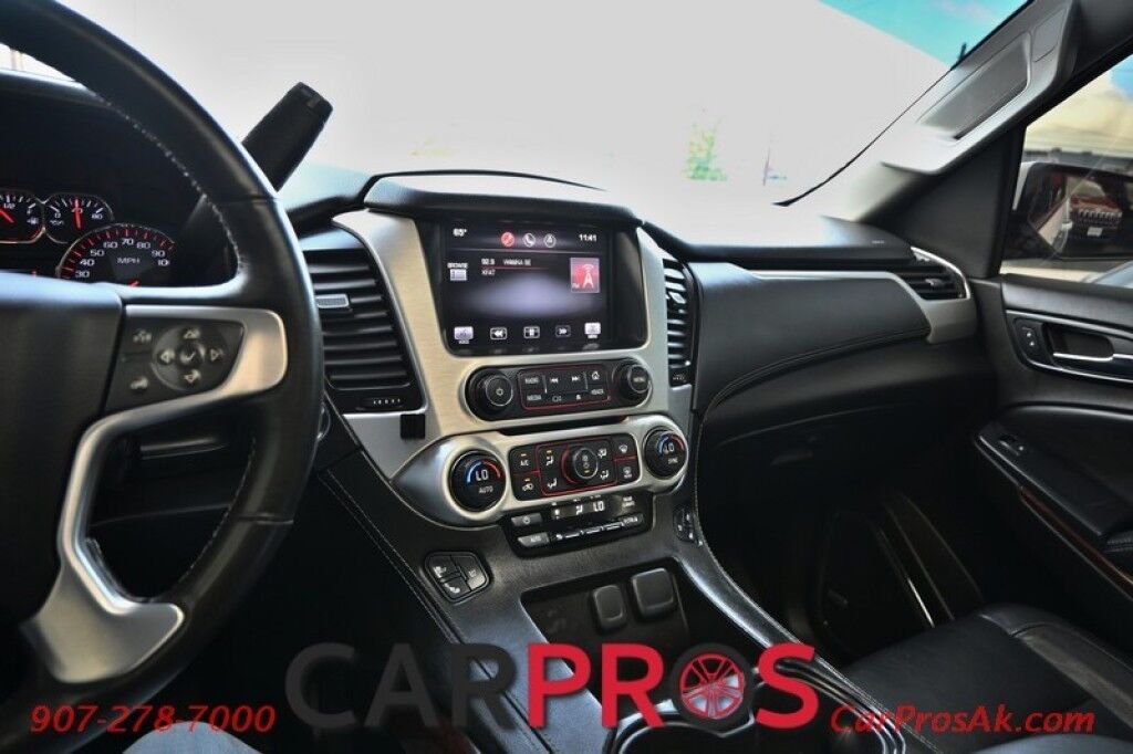 2015 GMC Yukon SLT - 5.3L V8 - 4X4 - Heated & Cooled Leather Seats - Heated Steering Wheel - 2nd Row Heated Bucket Seats - 3rd Row Seating - Navigation - Bluetooth - Sunroof - Tow Package Anchorage AK