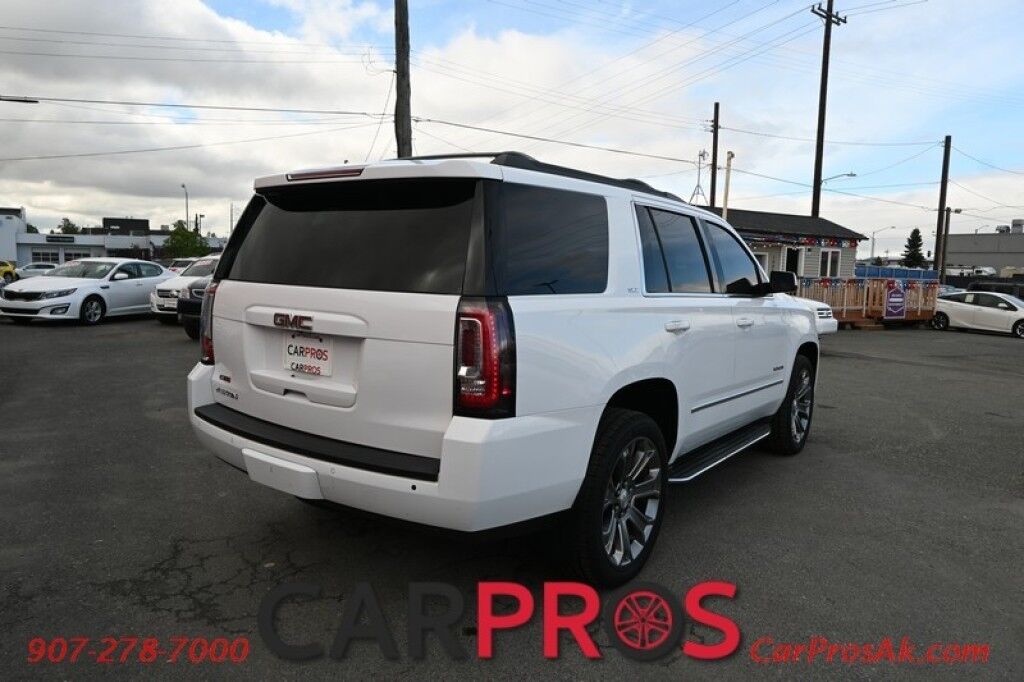 2015 GMC Yukon SLT - 5.3L V8 - 4X4 - Heated & Cooled Leather Seats - Heated Steering Wheel - 2nd Row Heated Bucket Seats - 3rd Row Seating - Navigation - Bluetooth - Sunroof - Tow Package Anchorage AK