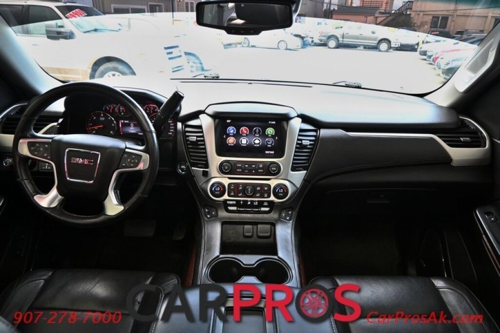 2015 GMC Yukon SLT - 5.3L V8 - 4X4 - Heated & Cooled Leather Seats - Heated Steering Wheel - 2nd Row Heated Bucket Seats - 3rd Row Seating - Navigation - Bluetooth - Sunroof - Tow Package Anchorage AK