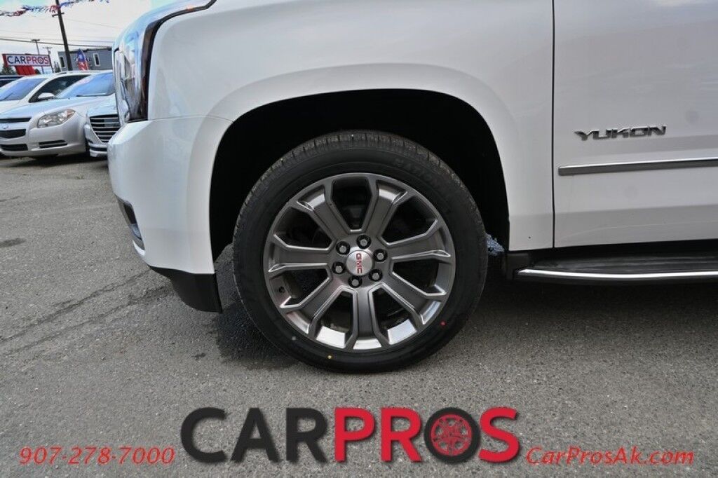 2015 GMC Yukon SLT - 5.3L V8 - 4X4 - Heated & Cooled Leather Seats - Heated Steering Wheel - 2nd Row Heated Bucket Seats - 3rd Row Seating - Navigation - Bluetooth - Sunroof - Tow Package Anchorage AK
