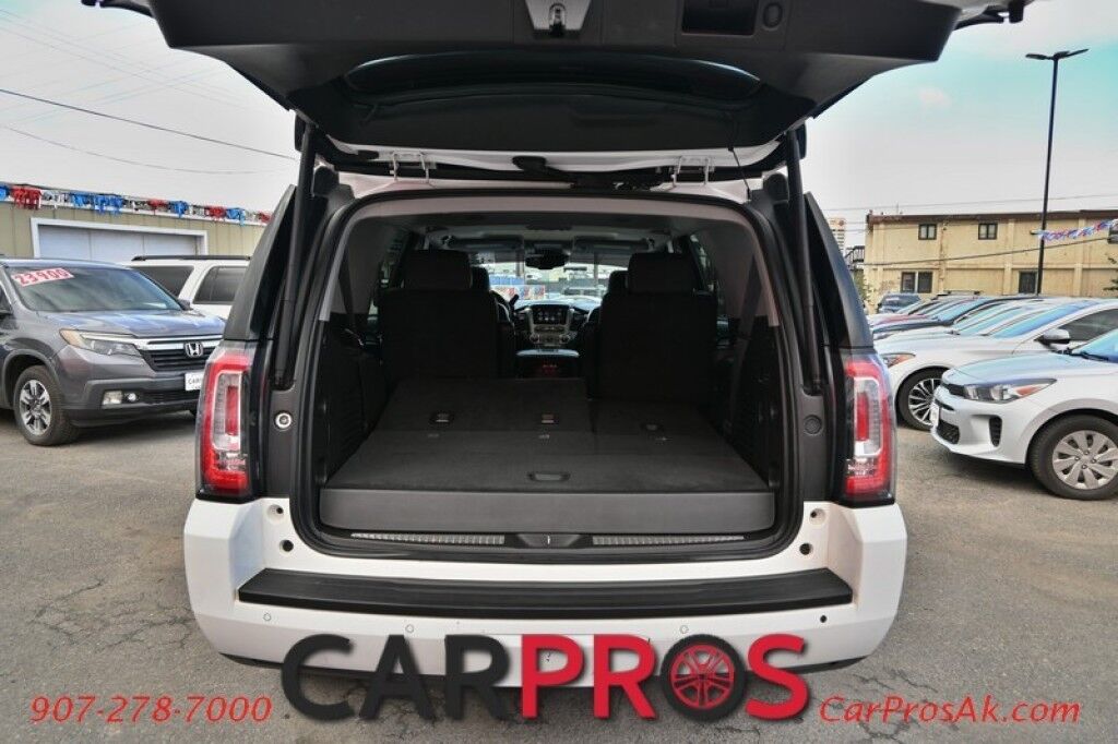 2015 GMC Yukon SLT - 5.3L V8 - 4X4 - Heated & Cooled Leather Seats - Heated Steering Wheel - 2nd Row Heated Bucket Seats - 3rd Row Seating - Navigation - Bluetooth - Sunroof - Tow Package Anchorage AK