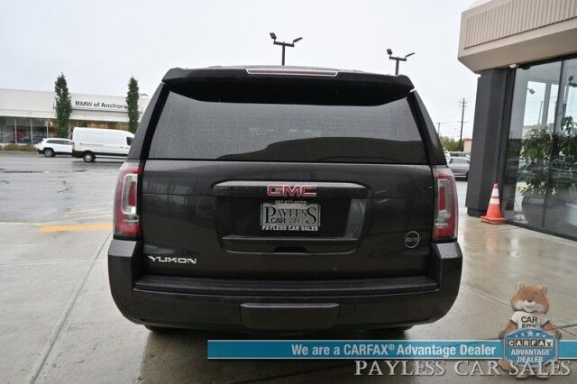 2015 GMC Yukon SLT / 4X4 / AutoStart / Heated & Cooled Leather Seats / Heated Steering Wheel / Navigation / Sunroof / Bose Speakers / Rear Entertainment / Lane Departure & Blind Sport Alert / Collision Alert / 3rd Row / Seats 7 / Tow Pkg Anchorage AK