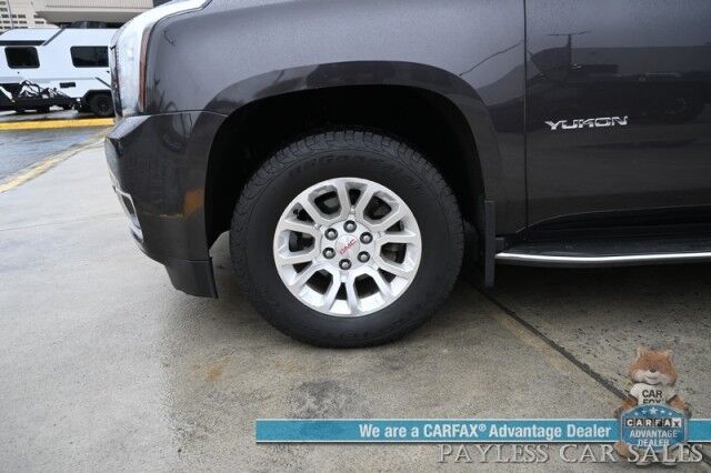 2015 GMC Yukon SLT / 4X4 / AutoStart / Heated & Cooled Leather Seats / Heated Steering Wheel / Navigation / Sunroof / Bose Speakers / Rear Entertainment / Lane Departure & Blind Sport Alert / Collision Alert / 3rd Row / Seats 7 / Tow Pkg Anchorage AK