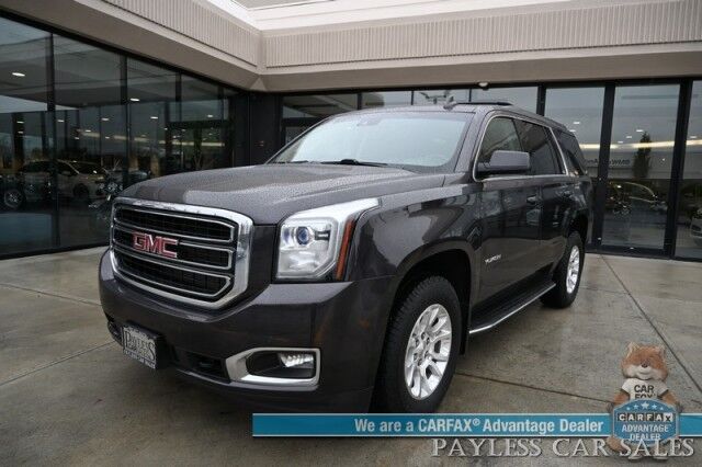 2015 GMC Yukon SLT / 4X4 / AutoStart / Heated & Cooled Leather Seats / Heated Steering Wheel / Navigation / Sunroof / Bose Speakers / Rear Entertainment / Lane Departure & Blind Sport Alert / Collision Alert / 3rd Row / Seats 7 / Tow Pkg Anchorage AK