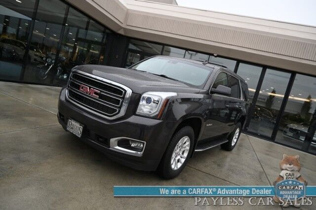 2015 GMC Yukon SLT / 4X4 / AutoStart / Heated & Cooled Leather Seats / Heated Steering Wheel / Navigation / Sunroof / Bose Speakers / Rear Entertainment / Lane Departure & Blind Sport Alert / Collision Alert / 3rd Row / Seats 7 / Tow Pkg Anchorage AK