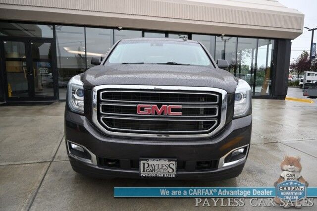 2015 GMC Yukon SLT / 4X4 / AutoStart / Heated & Cooled Leather Seats / Heated Steering Wheel / Navigation / Sunroof / Bose Speakers / Rear Entertainment / Lane Departure & Blind Sport Alert / Collision Alert / 3rd Row / Seats 7 / Tow Pkg Anchorage AK