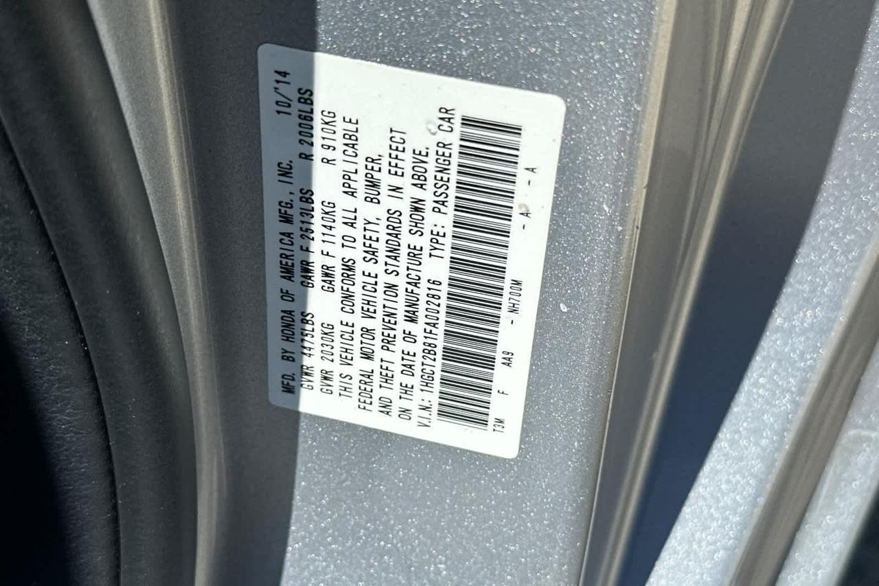 2015 Honda Accord Roseville CA