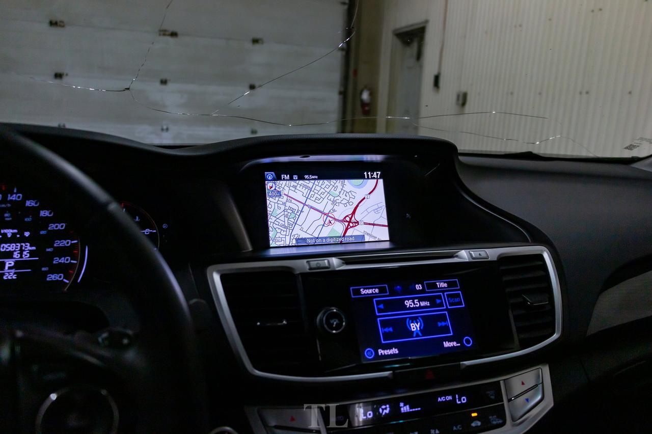 2015 Honda Accord EX-L Coupe Leather Roof Nav BCam Red Deer AB