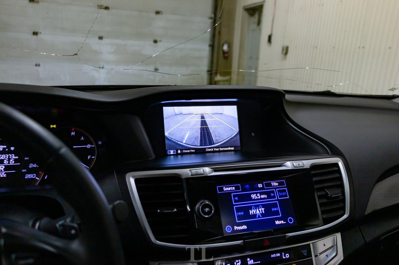 2015 Honda Accord EX-L Coupe Leather Roof Nav BCam Red Deer AB