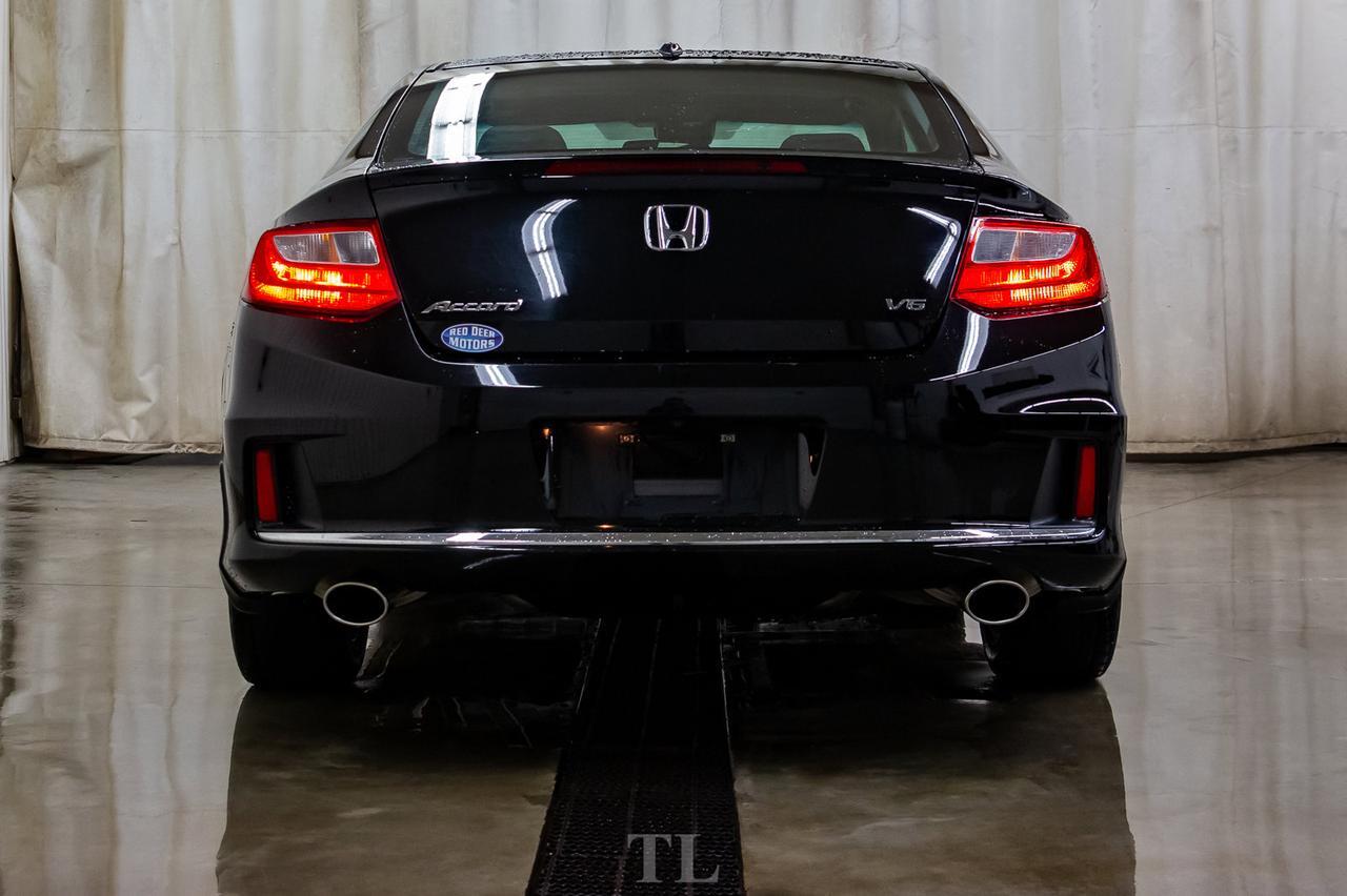 2015 Honda Accord EX-L Coupe Leather Roof Nav BCam Red Deer AB