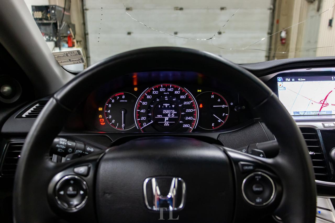2015 Honda Accord EX-L Coupe Leather Roof Nav BCam Red Deer AB